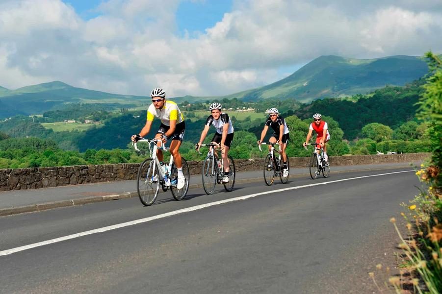 Les route du Puy-de-Dôme à vélo