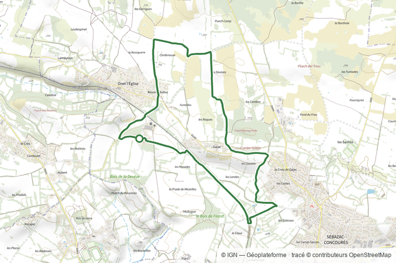 Circuit 19 Onet-l'Eglise