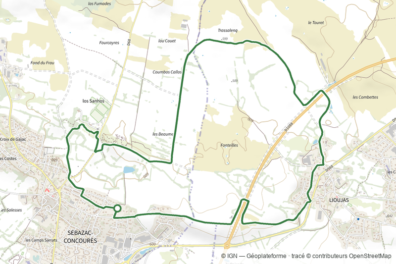 Circuit 18 Nord de Sébazac
