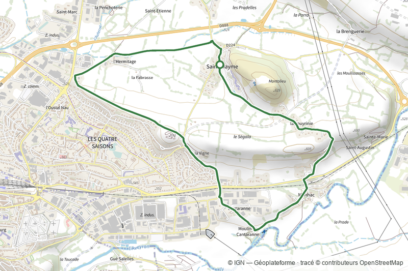 Circuit 16 Moulin de cantarane