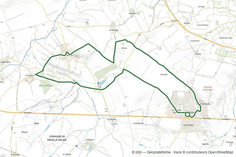 Circuit 22 Le château d'Is