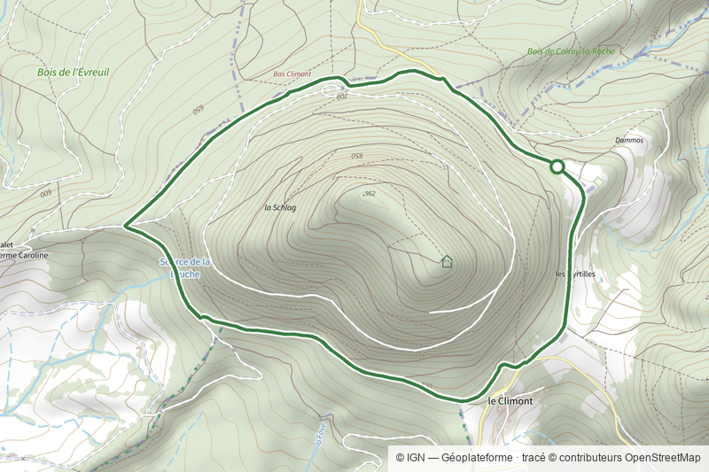 Tour du Climont