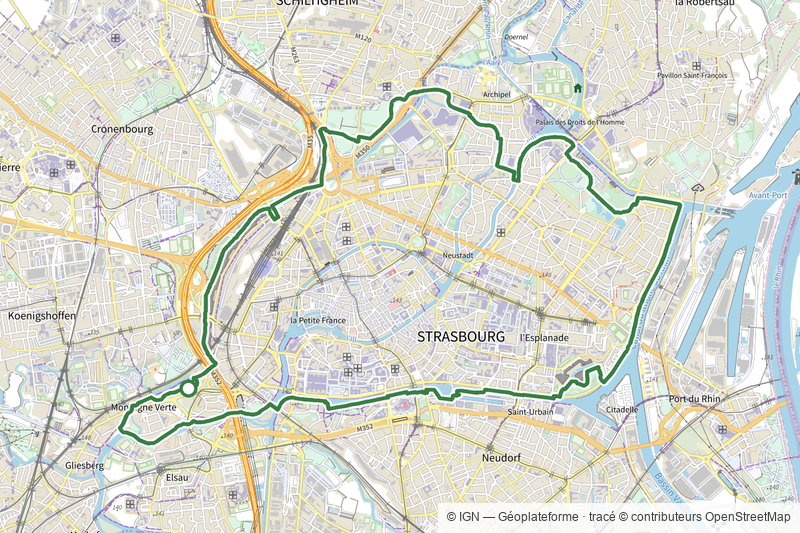 La ceinture verte autour de Strasbourg