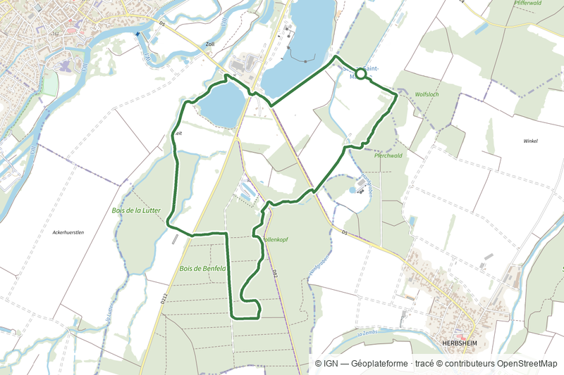 Circuit Pédestre de la Lutter