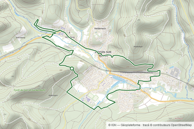 Sentier des Verriers Wingen-sur-Moder