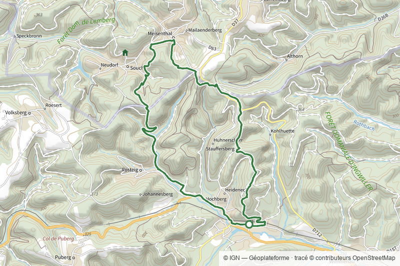 Sur les traces des Verriers et des Sabotiers - circuit 1