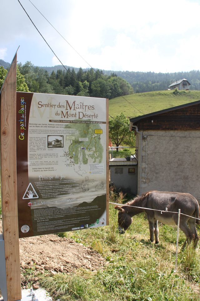 Au départ du sentier