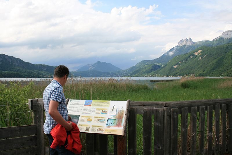 La halte du bout du lac