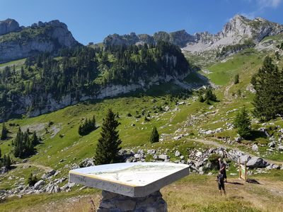 Au départ de la combe de la Sambuy