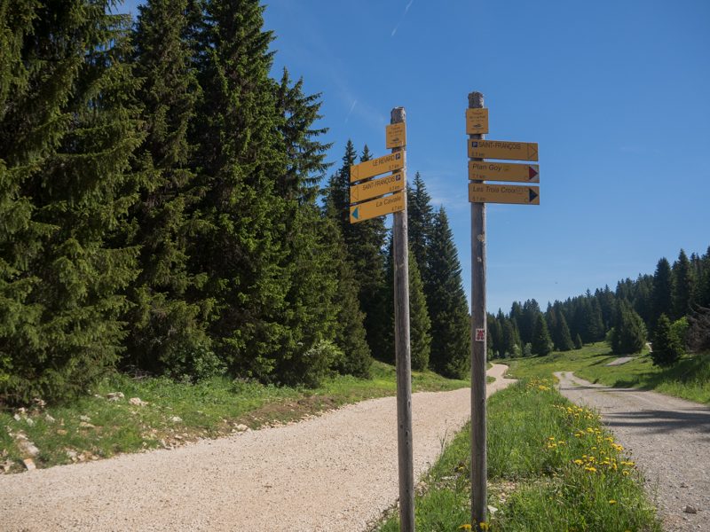 VTT Les trois croix