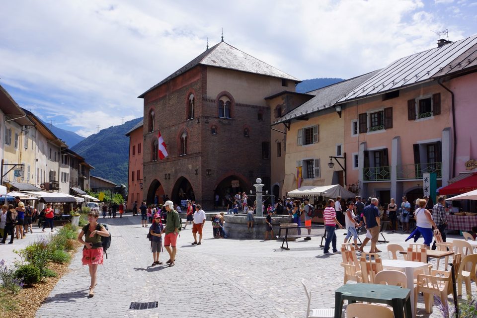 Au départ d'Albertville
