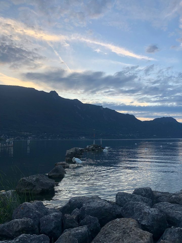 Lac du Bourget depuis Viviers-du-Lac