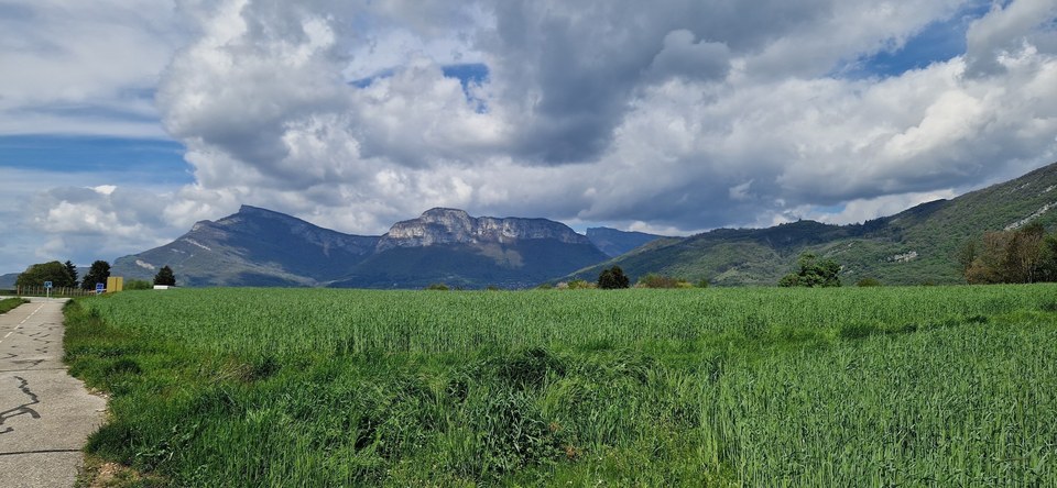 Vue sur les Bauges