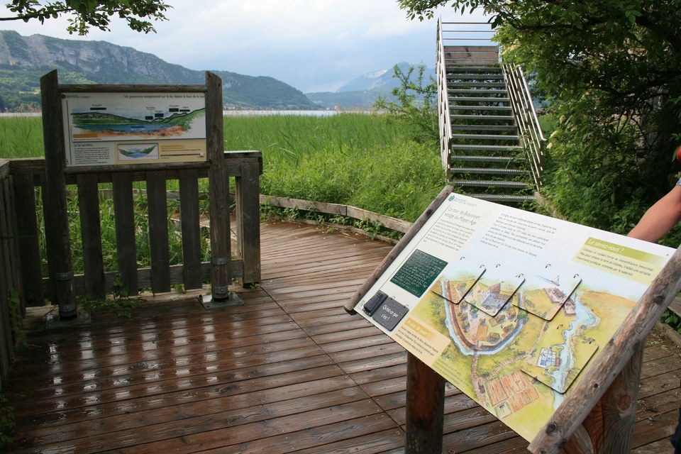 Sentier de découverte de la Réserve du Bout du lac d'Annecy