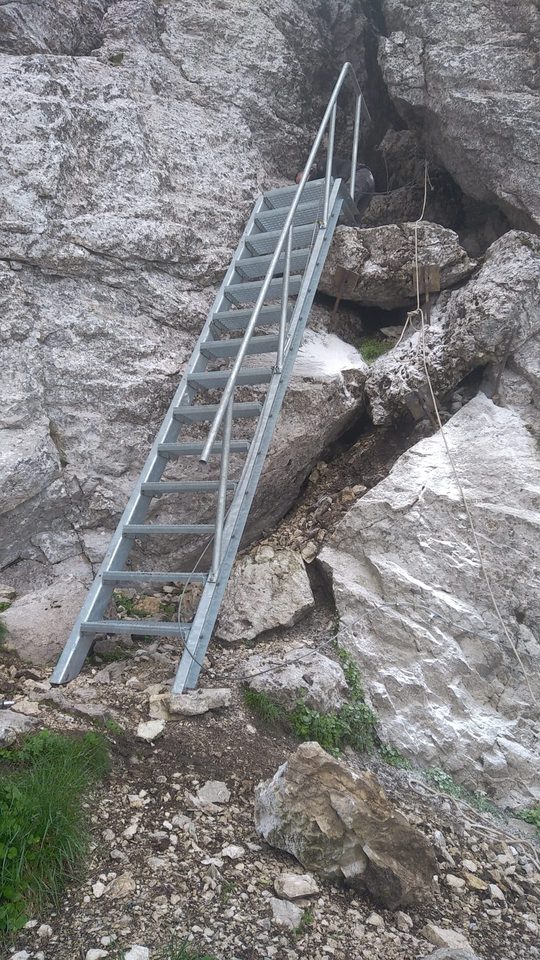Echelle du golet de l'Agneau