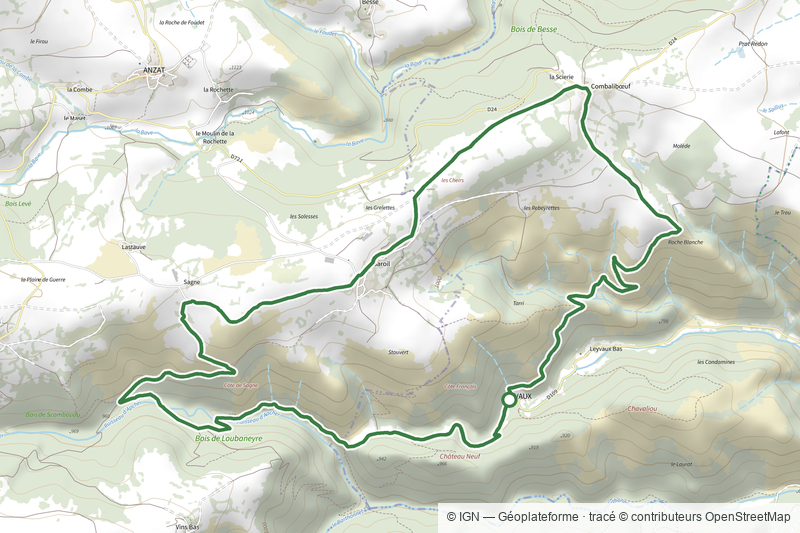 Les Gorges de Leyvaux et d'Apcher