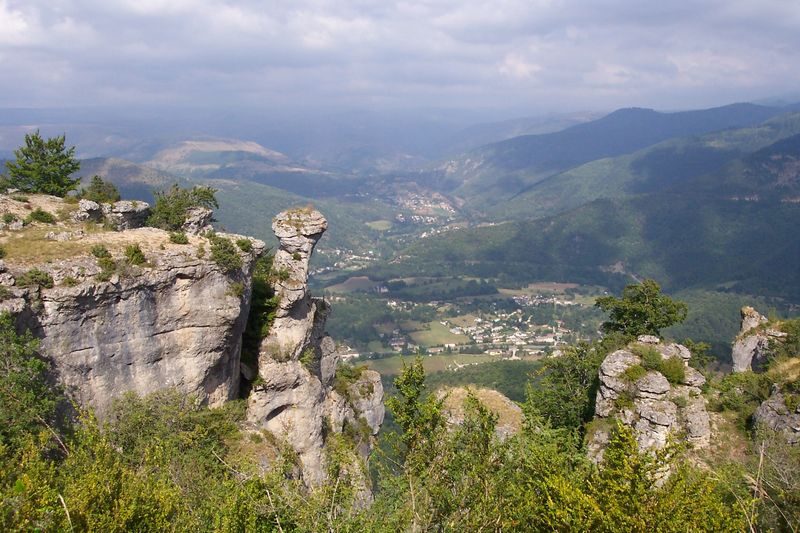 Vue du rocher de Rochefort