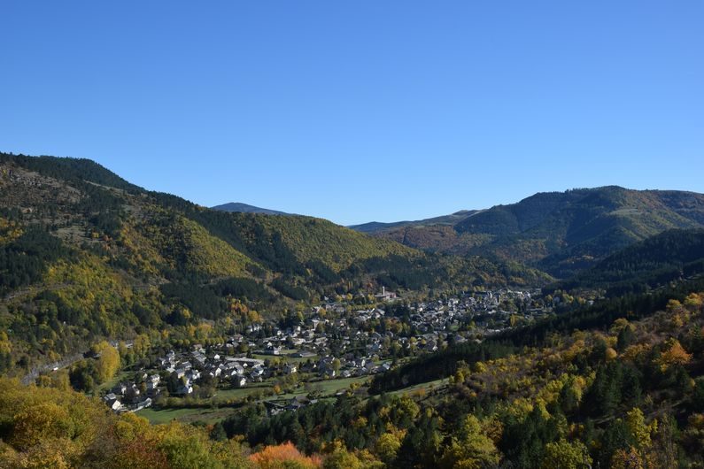 Vue sur Florac