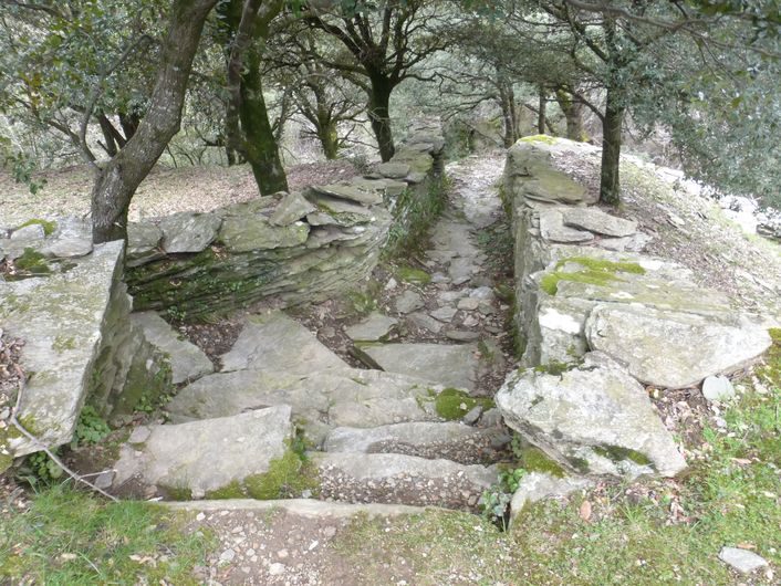 Cours d'eau au dessus du moulin