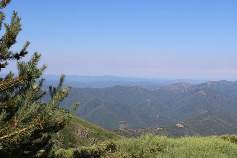 La belle vue du col de la Luzette