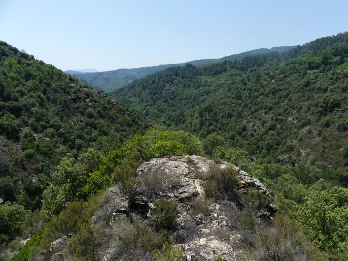 Vue depuis la vallée