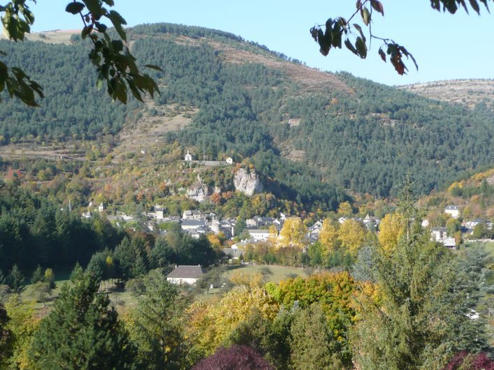 Le versant nord de l' Aigoual