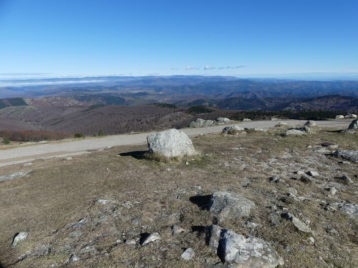 Vue depuis le sommet de l'Aigoual