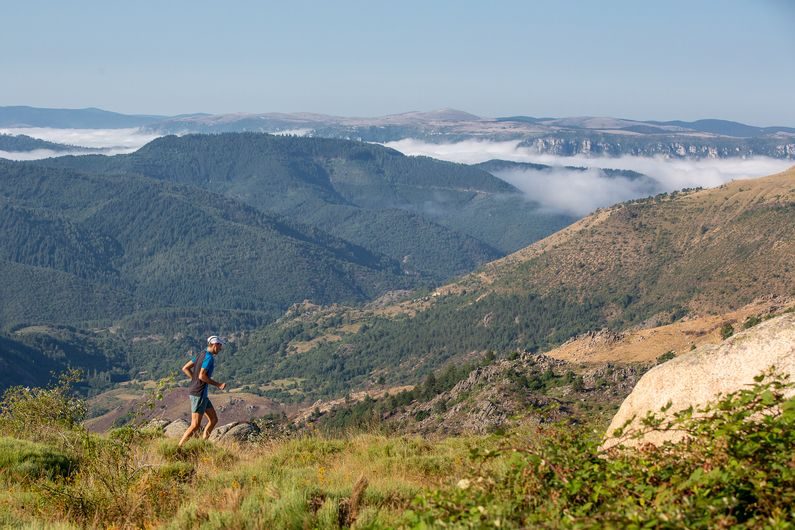 Traileurs sur le Mont Lozère
