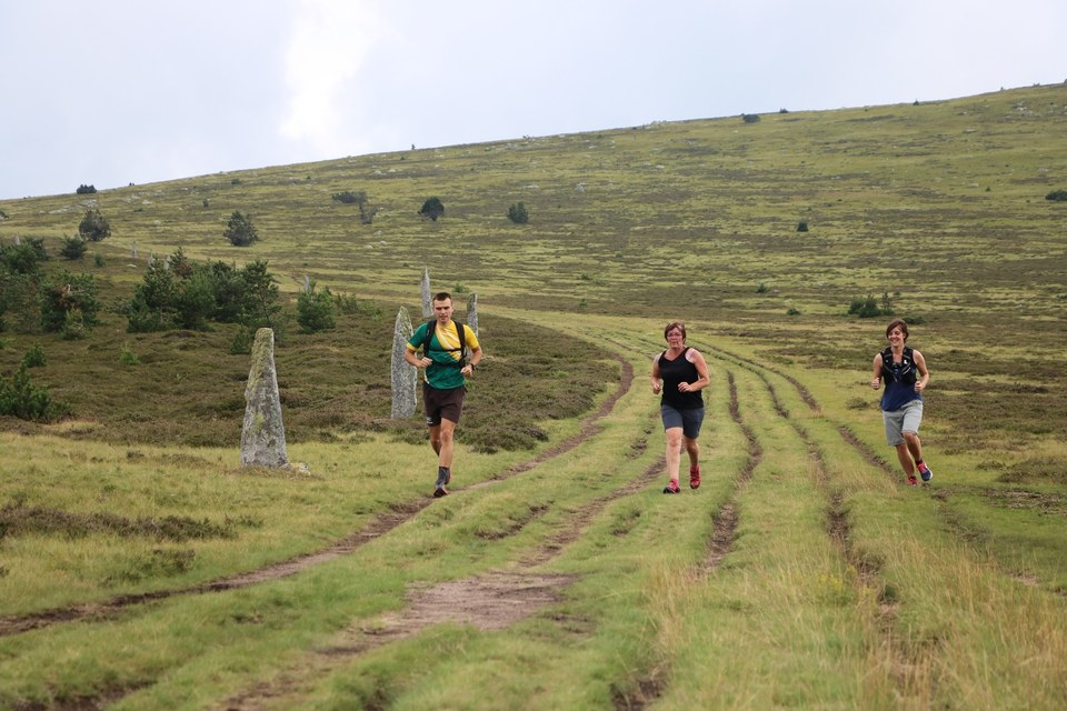 Traileurs sur le Mont Lozère