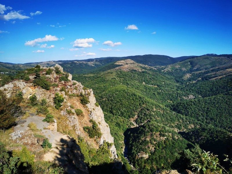 En montant vers le Col de Rhode
