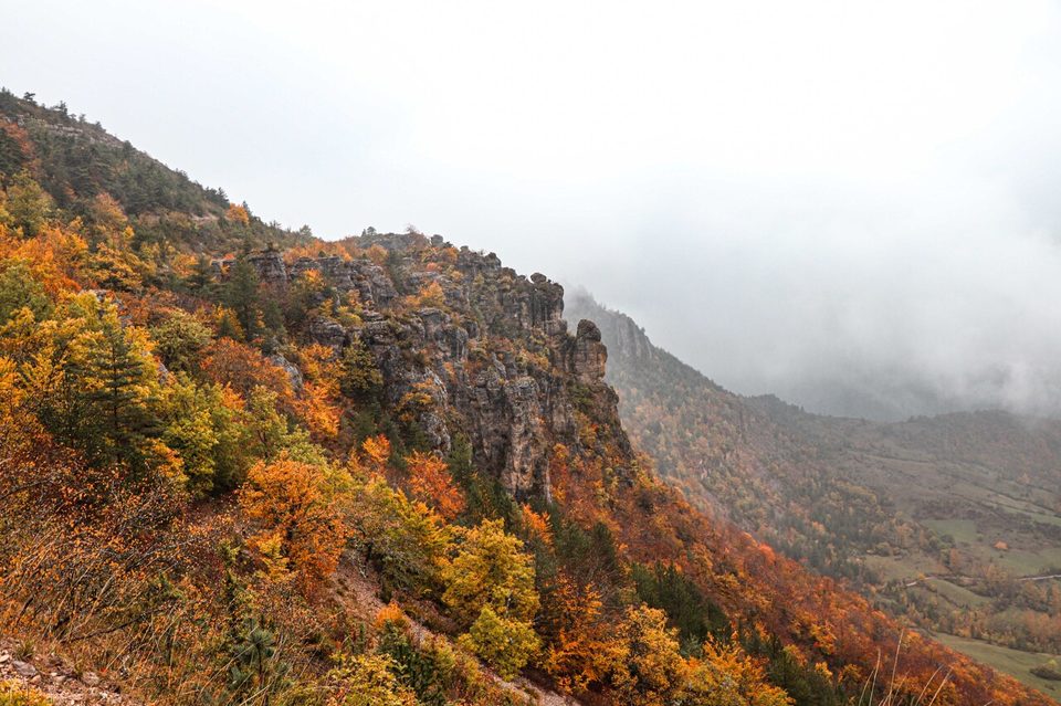 Les Cévennes en Automne