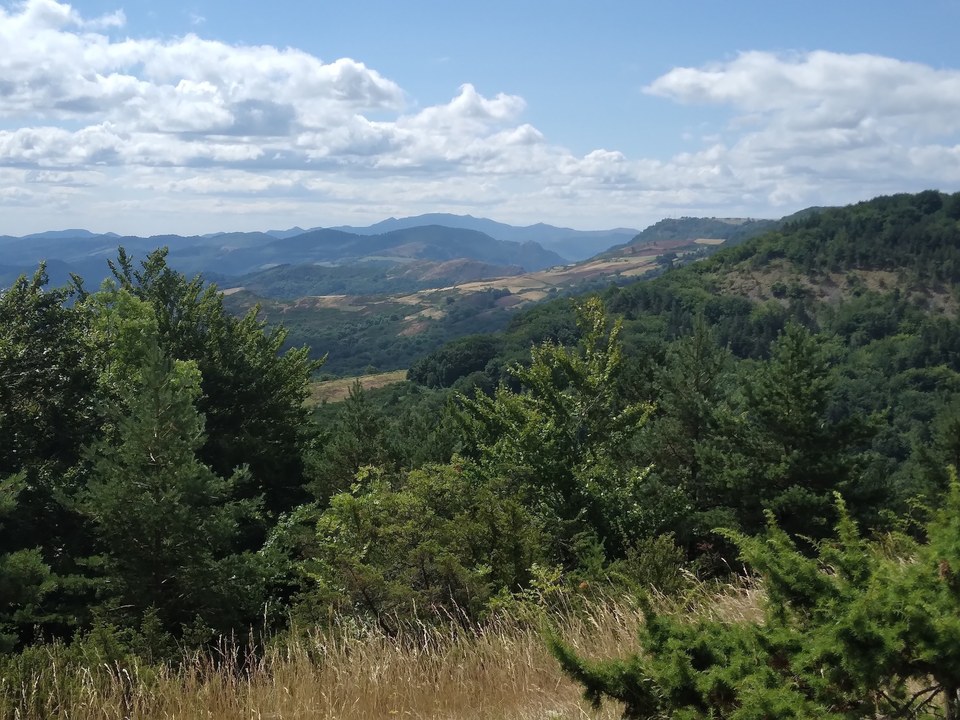 Vue depuis le col des Faïsses