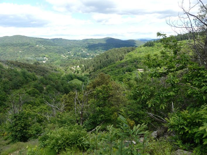 Vue en direction de Lasalle