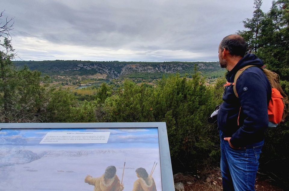 Magnifique vue sur la vallée de Quinson