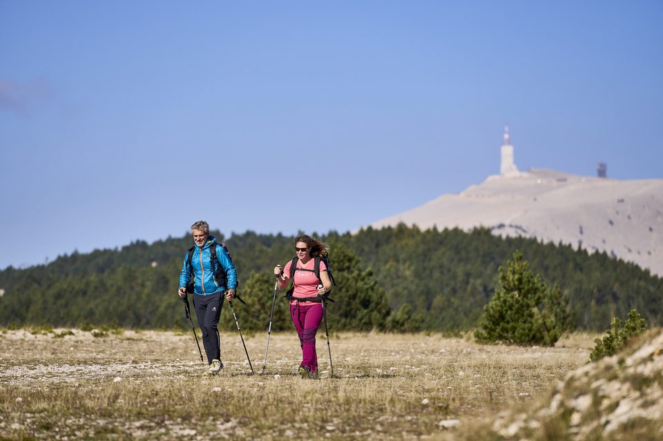 BÉDOIN - Les crêtes du Mont Ventoux