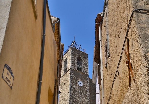 Le clocher de l'église