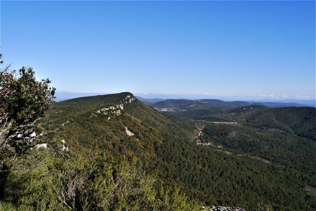 Le long de la crête