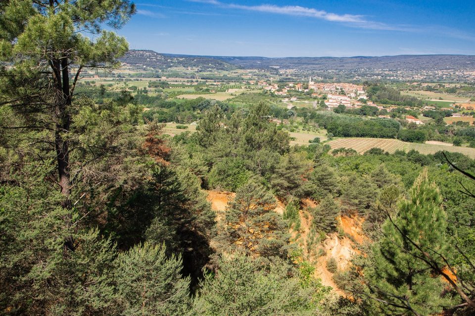 Villars depuis la colline de La Bruyère