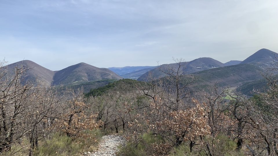 Panorama depuis l'ascension du col Marot
