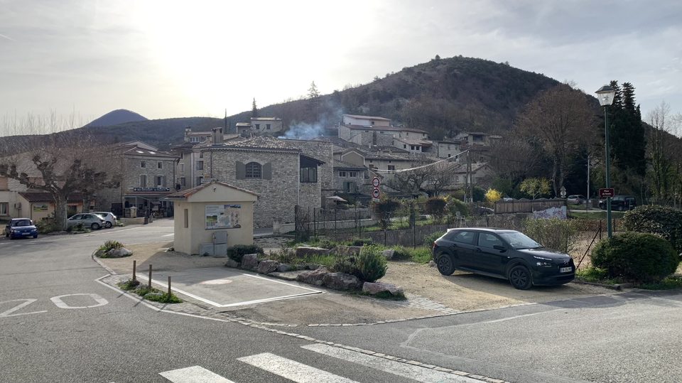 Départ de la randonnée