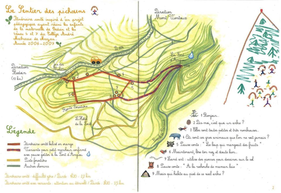 Écureuil en bois du Sentier des Pitchouns
