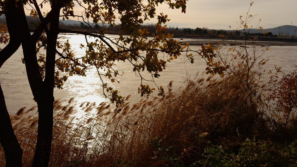 La Durance en hiver