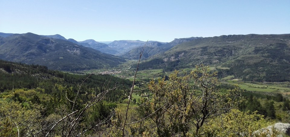 LA MOTTE-CHALANCON - Le Pas du Pousterlou à VTT