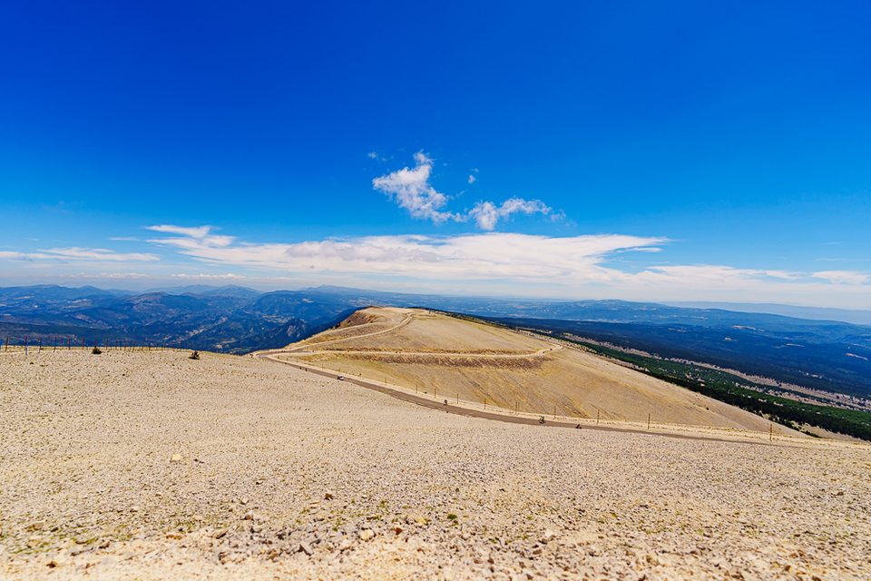 Vue sur le col des tempêtes
