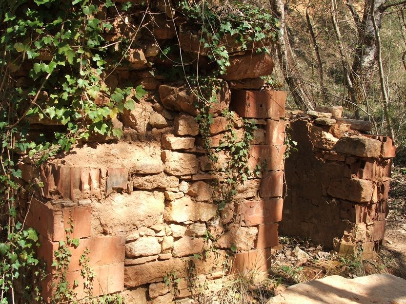 Ruine de station de pompage