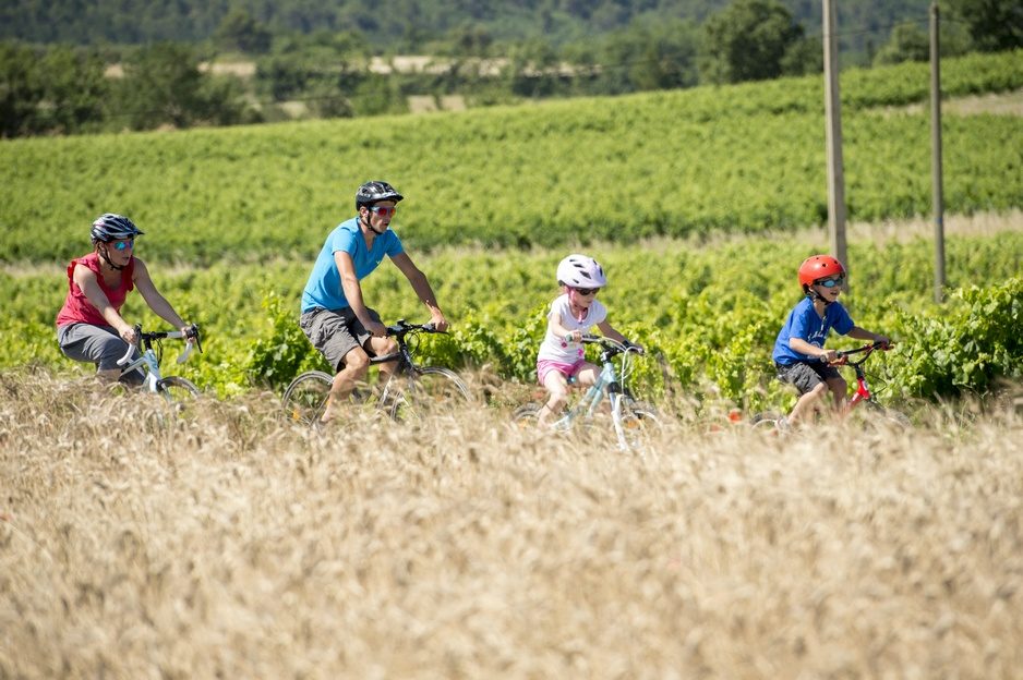 Pays d'Aigues à vélo