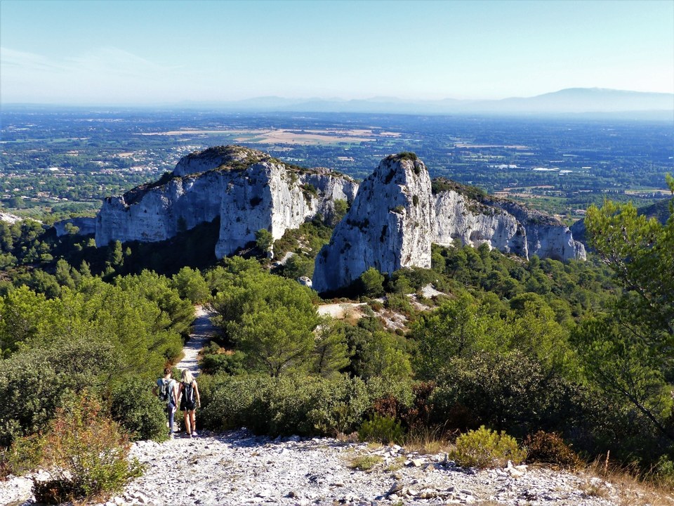 A pied, sur la Routo de Baume Brignolle