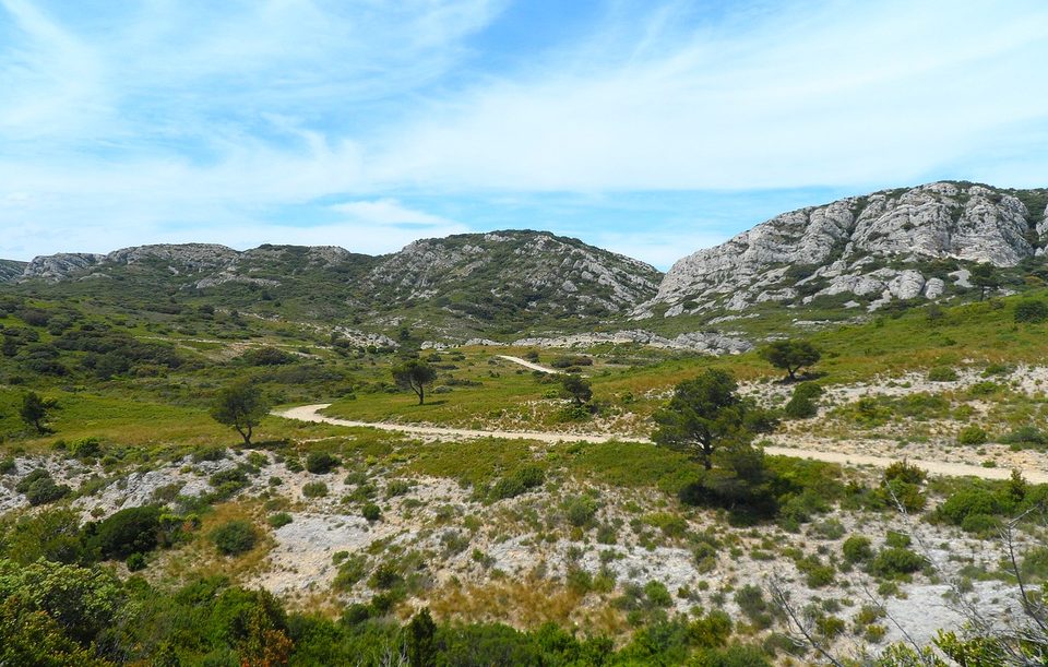 Vue sur les crêtes