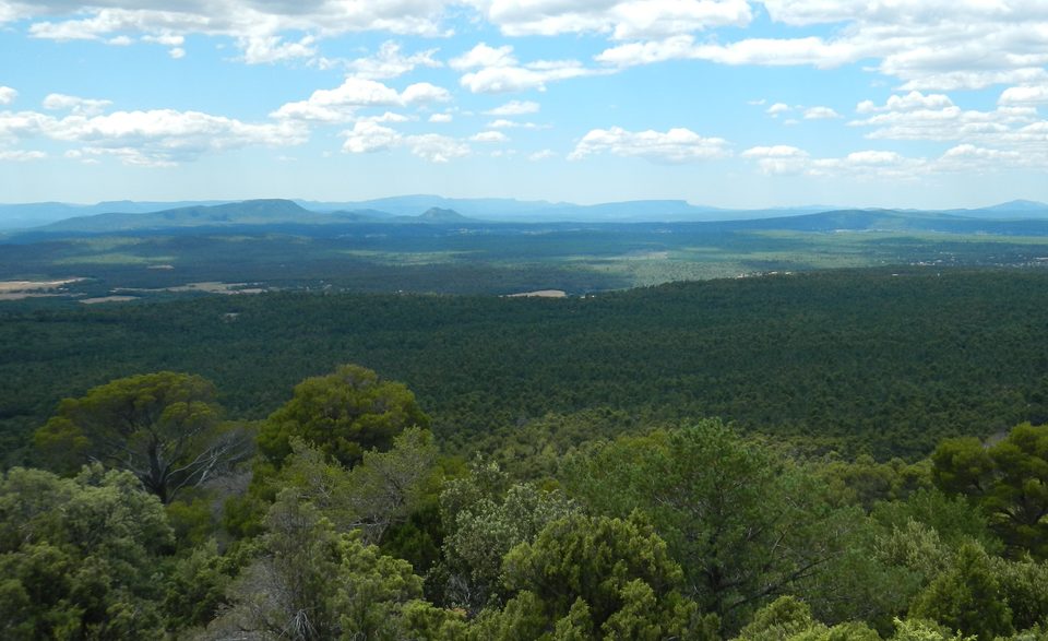 Vue sur le haut Var