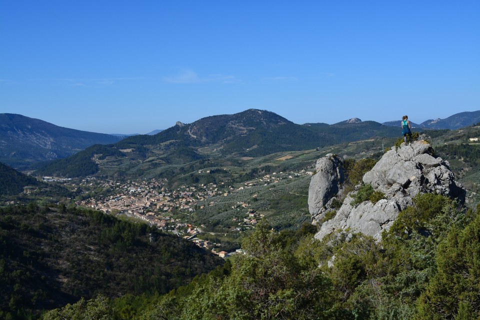 L'Aiguille, le Saint-Julien et le Mont Ventoux